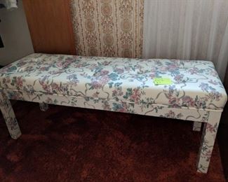 $20   Floral bench