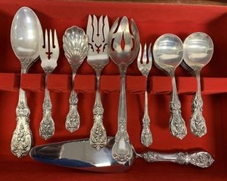 REED AND BARTON SIR FRANCIS I STERLING SILVER FLATWARE