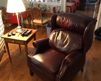 Leather chair