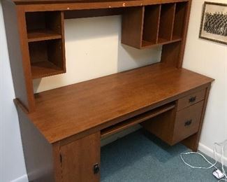 Wooden desk