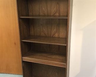 Wooden bookcase