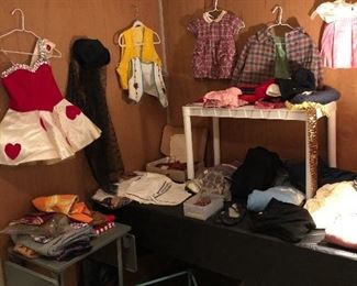 ANTIQUE CLOTHES, KIDS, LADIES