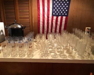 KENTUCKY DERBY DRINKING GLASSES