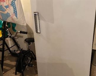 FULL SIZE FREEZER and a REFRIGERATOR