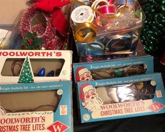 WOOLWORTH CHRISTMAS LIGHTS