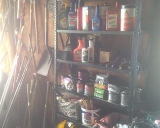 Garage product and long handled tools