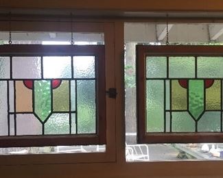 Stained glass windows