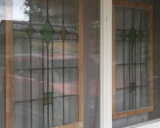 More stained glass windows