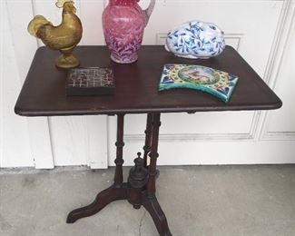 Table is SOLD - items on it are available (except for tile in lower right)