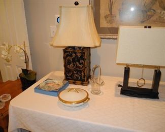 Lamps, Crate and Barel, Pottery Barn