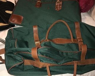 POLO RALPH LAUREN GREEN DUFFEL BAG TRAVEL LUGGAGE