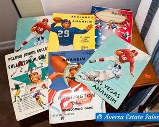 1950s High School Football Programs