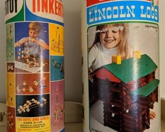 Playskool Lincoln Logs and Tinker Toy