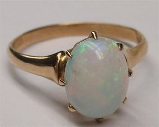 10k opal ring