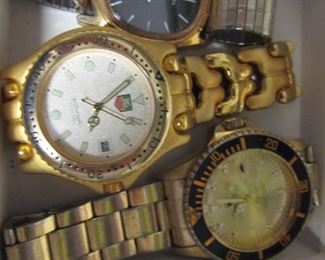 Faux Tag and Rolex