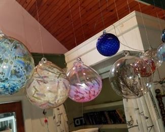 smaller glass balls