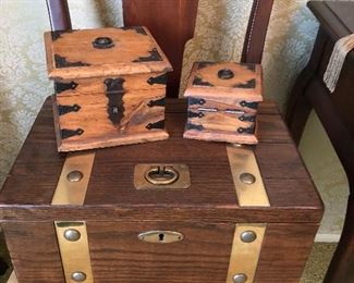 wood boxes