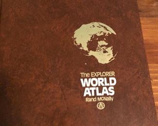 The explorer world atlas by Rand McNally