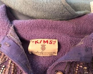 Vintage Kims knit suit