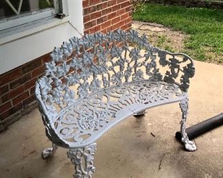 Vintage Cast iron garden furniture
