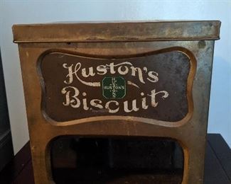 Huston’s Biscuits Advertising Tin