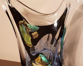 Beautiful Karg Glass sculpture (appx. 15 inches tall)