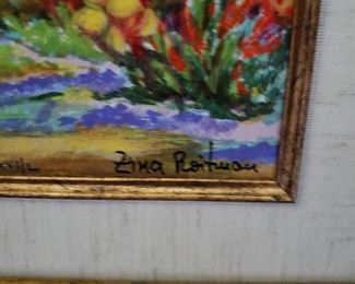 Detail of signature