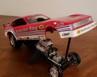 Detail of Carl Bernstein Bud funny car