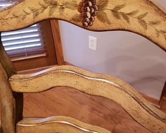 Detail of Country French chair