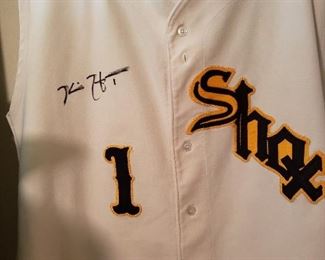 Signed Shocker baseball shirt