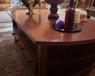 Two drawer coffee table