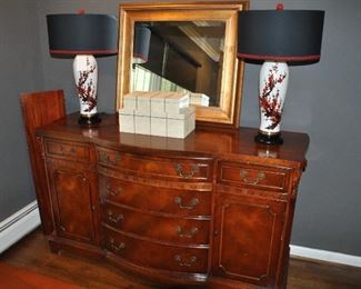 Wonderful dining buffet serving area!
