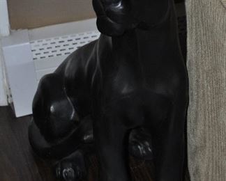 Large black cougar