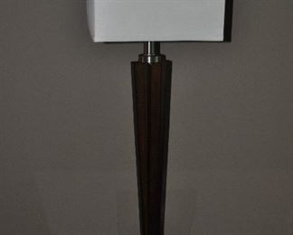 Close up view of one of the great two 35"h table lamps available!