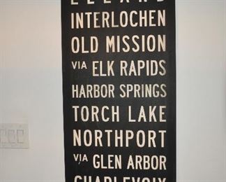 Stretch canvas art, 20.5” w x 59”h