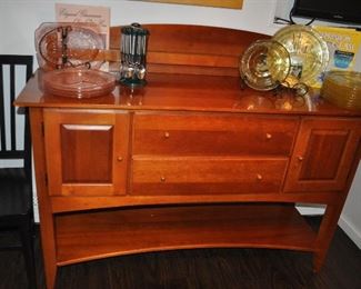 Impressions by Thomasville Buffet Server with two drawers, 68”w x 39”h x 19”d