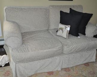 Shabby Chic Quatrine loveseat!! 62”w x 31”h x 40”d