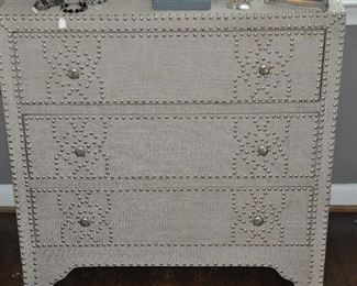 Wonderful detail work on the chest of drawers!