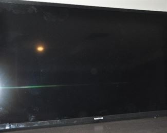 Another TV available, Samsung 38” screen