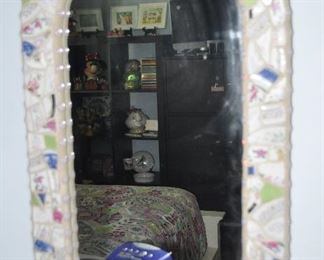 Mosaic tile mirror 16” x 26”