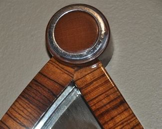 Spectacular silver and high gloss wood finishes!!!