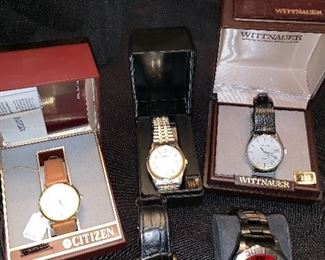 Many great men’s watches available