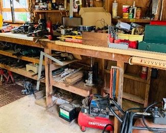 10 OUTBUILDINGS OF TOOLS & MORE 