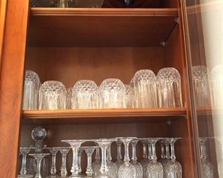 crystal wine/rock glasses etc...