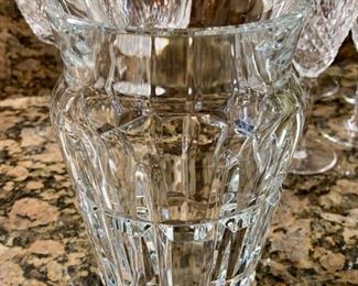 Baccarat crystal vase