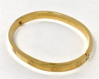 Vintage Aldo Cipullo Love Bracelet https://ctbids.com/#!/description/share/188238