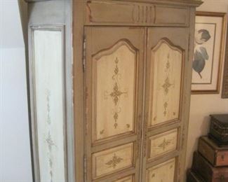 Painted Armoire.