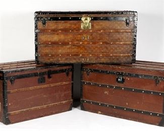 Louis Vuitton wardrobe trunks