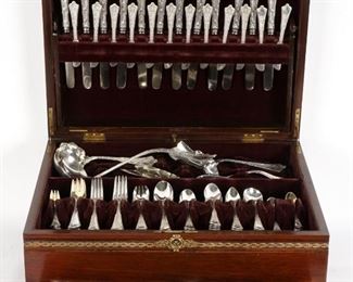 Incredible 177 pc Tiffany Persian Flatware Service
