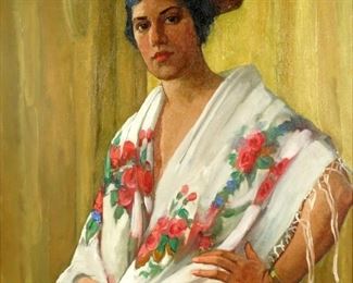 Edith Walters Harper Portrait of Lucia
